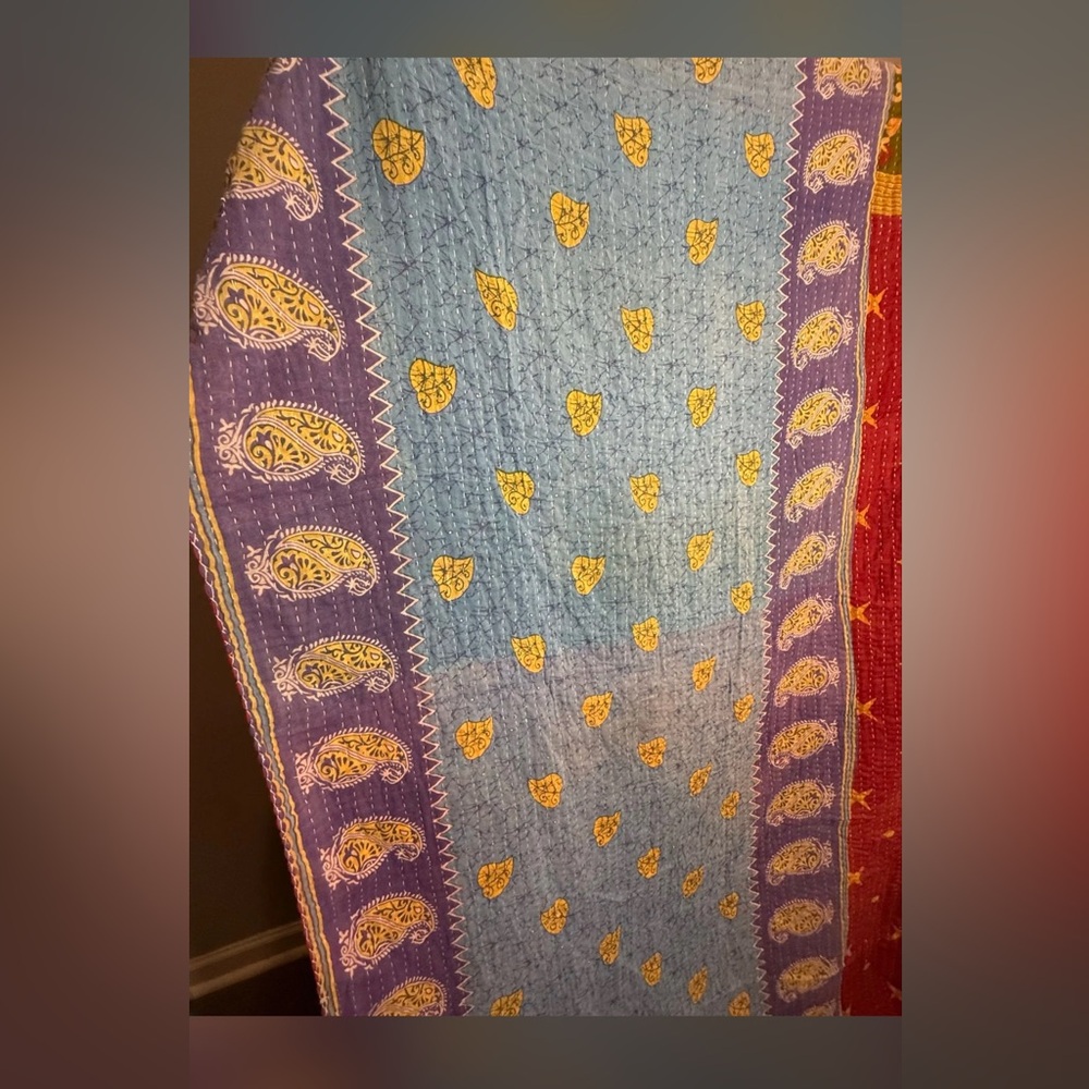 Kantha Quilt - Picture 4 of 4